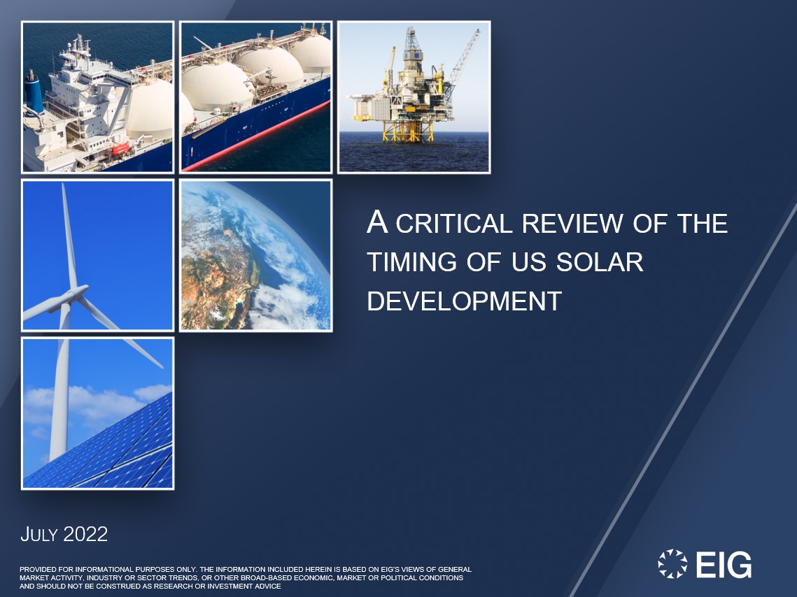 A Critical Review of the Timing of US Solar Development